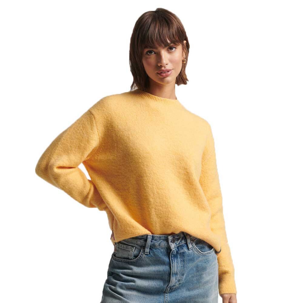 

Свитер Superdry Vintage Classic Essential Crew, оранжевый