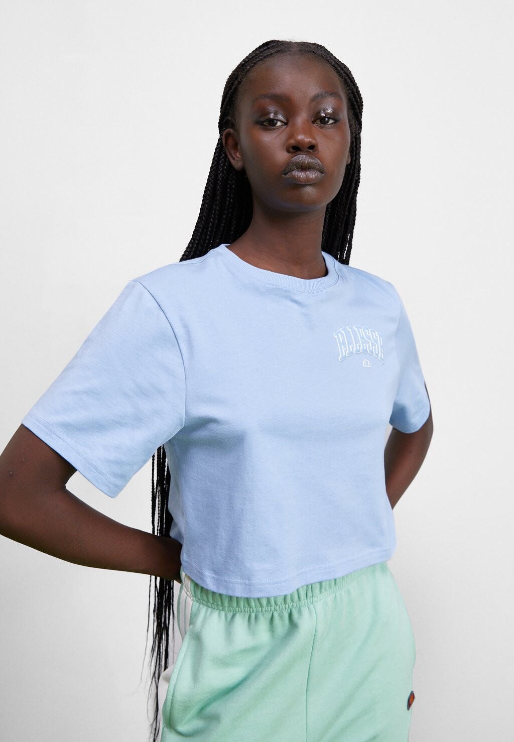 

Футболка с принтом Ellesse, синий