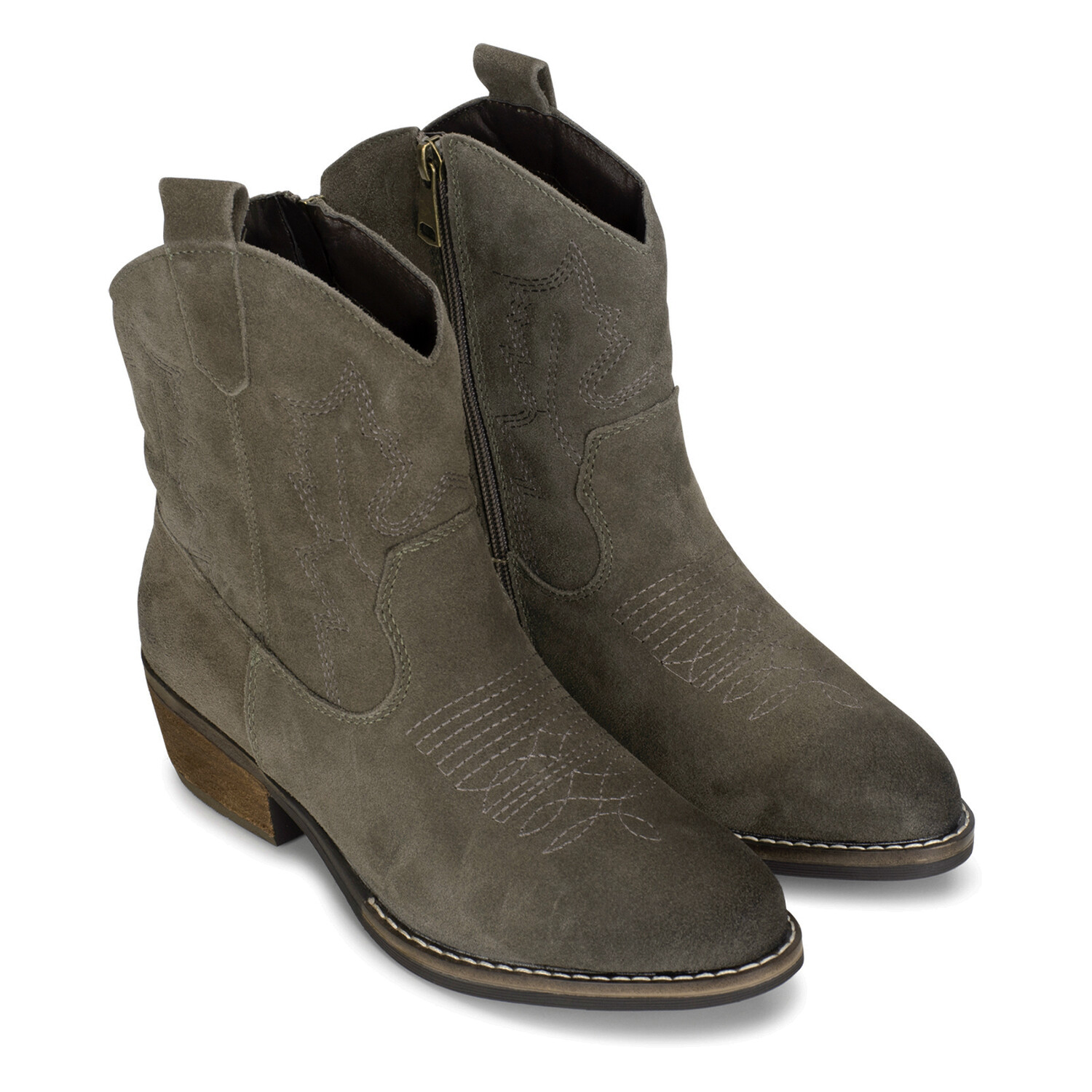 

Ботильоны PS Poelman Cowboystiefel BILA, цвет Armeegrün