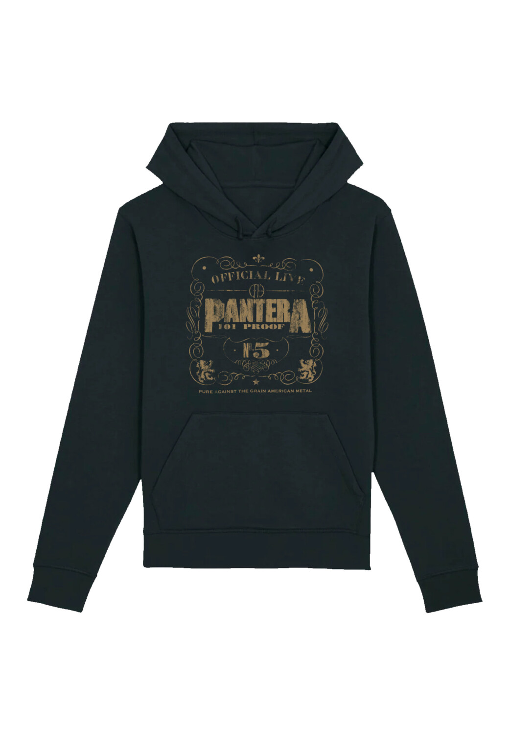 

Пуловер F4NT4STIC Hoodie Pantera Musik Band, черный