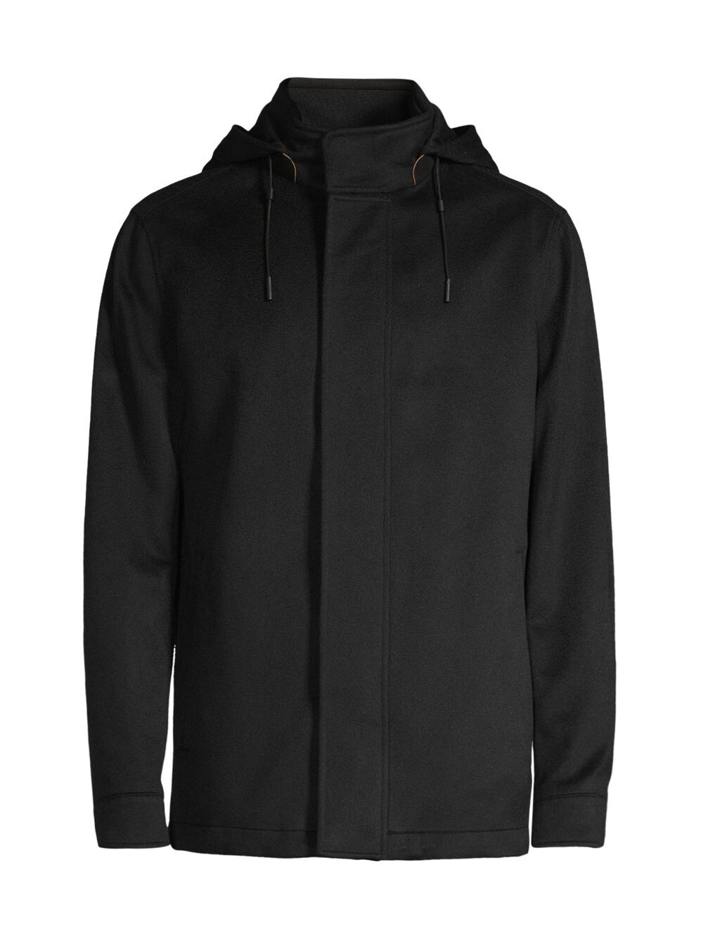 

Кашемировая куртка с капюшоном Oasi ZEGNA, черный