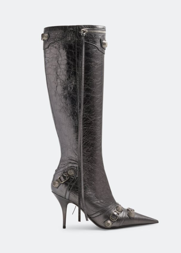 

Ботинки Balenciaga Cagole 90, металлик
