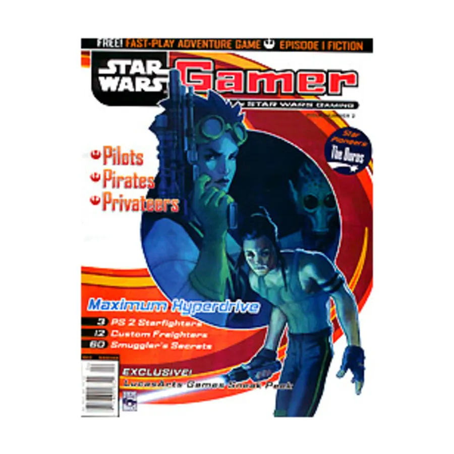 

Журнал #2 "Pilots, Pirates, Privateers, Star Wars Fast Play Adventure Game", Star Wars Gamer (WOTC)