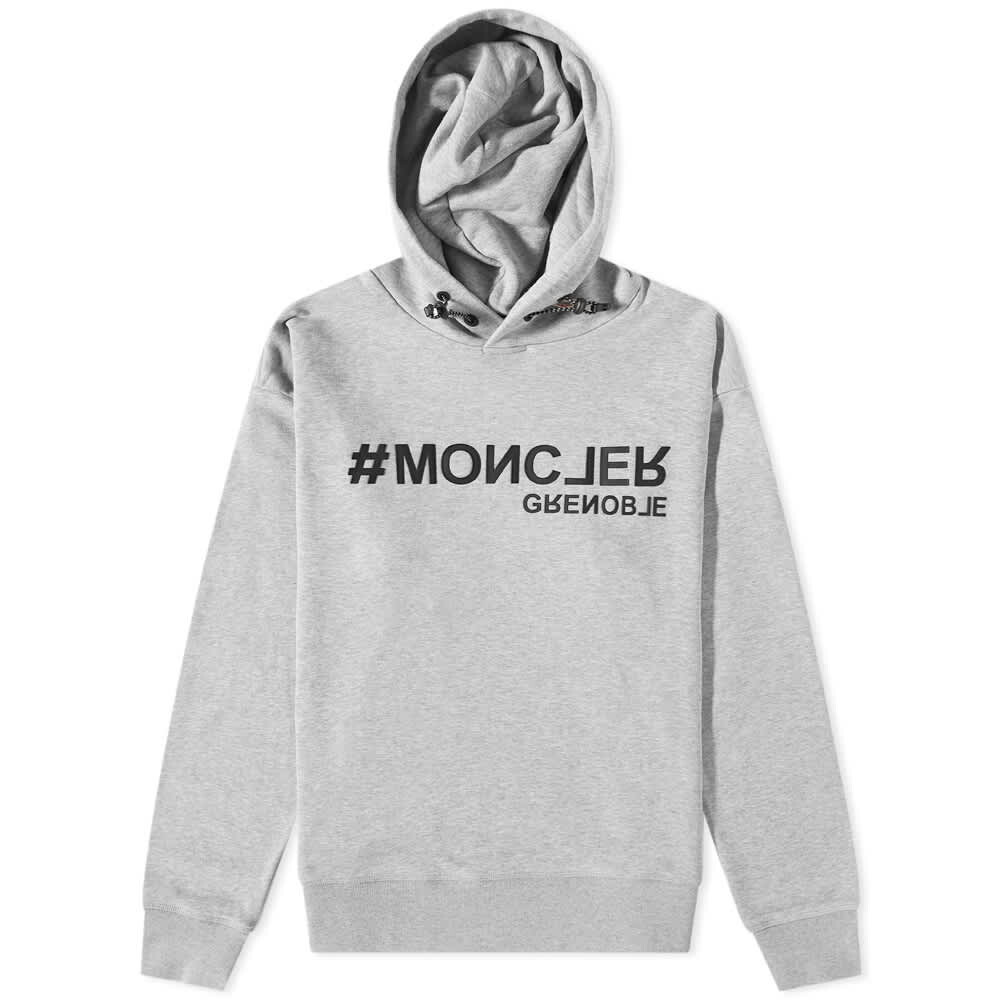 

Moncler Grenoble Толстовка с логотипом Popover, серый