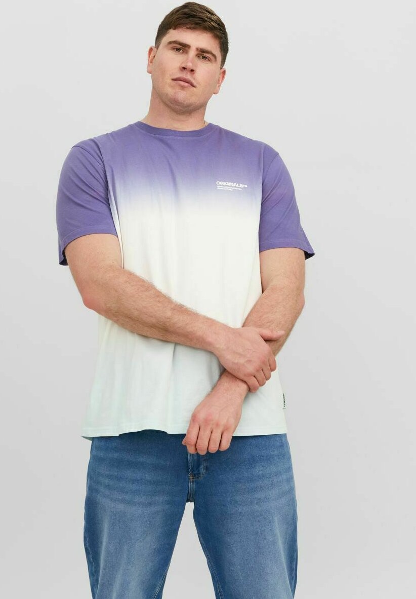 

Футболка с принтом Jack & Jones, фиолетовый