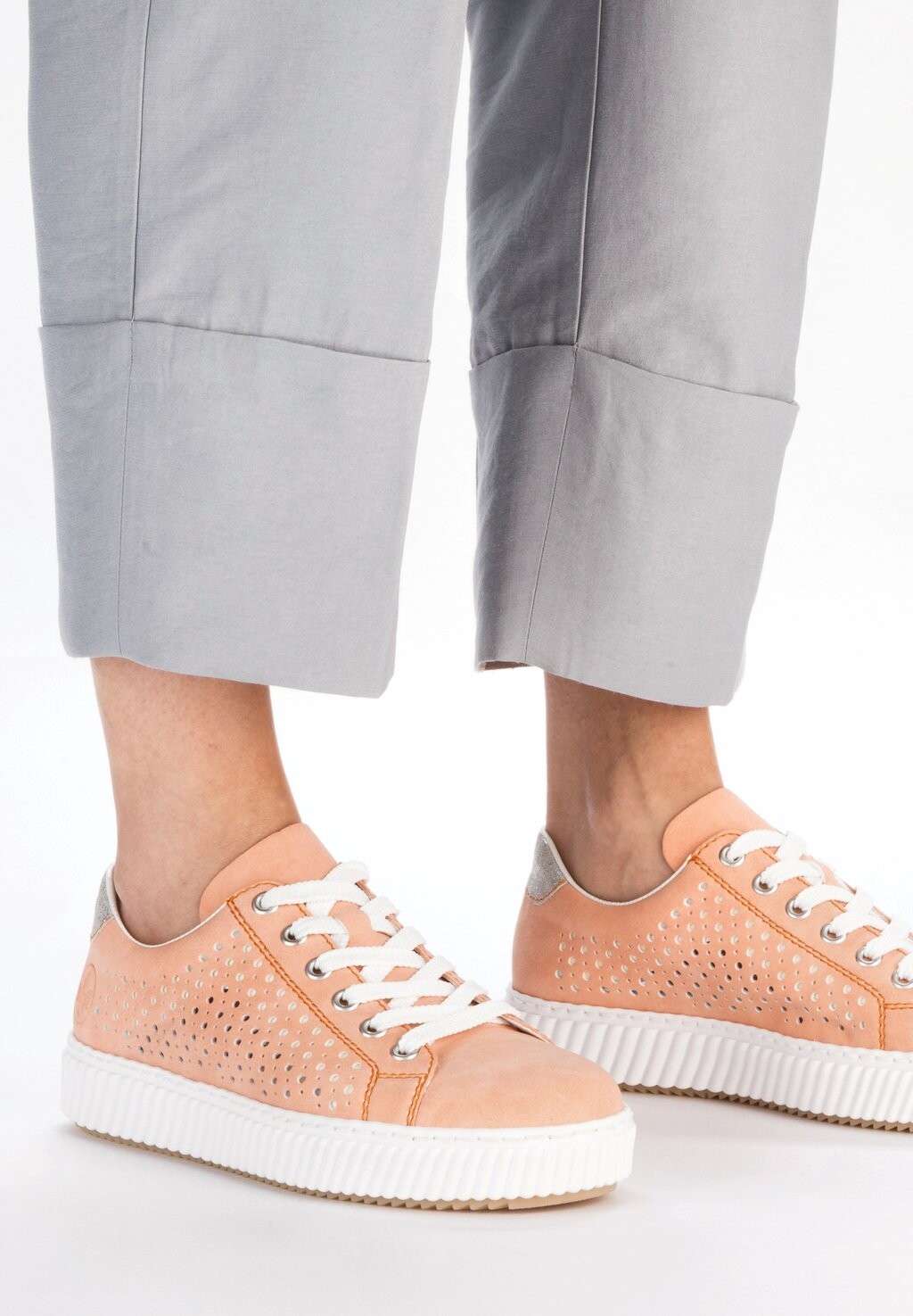 

Низкие кеды Rieker, цвет orange