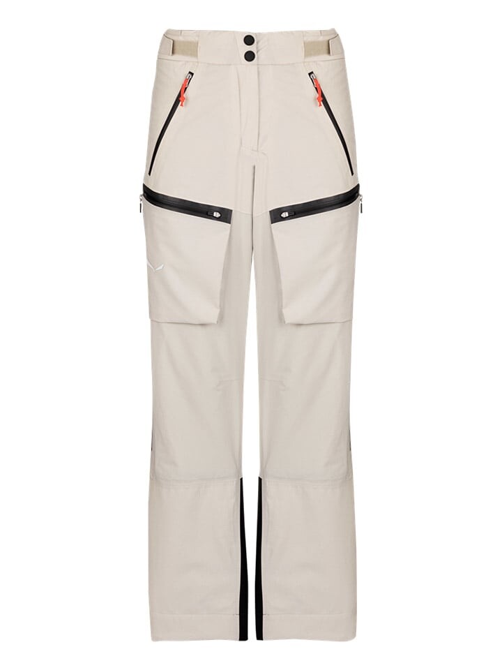 

Лыжные брюки Salewa Sella 2, кремовый