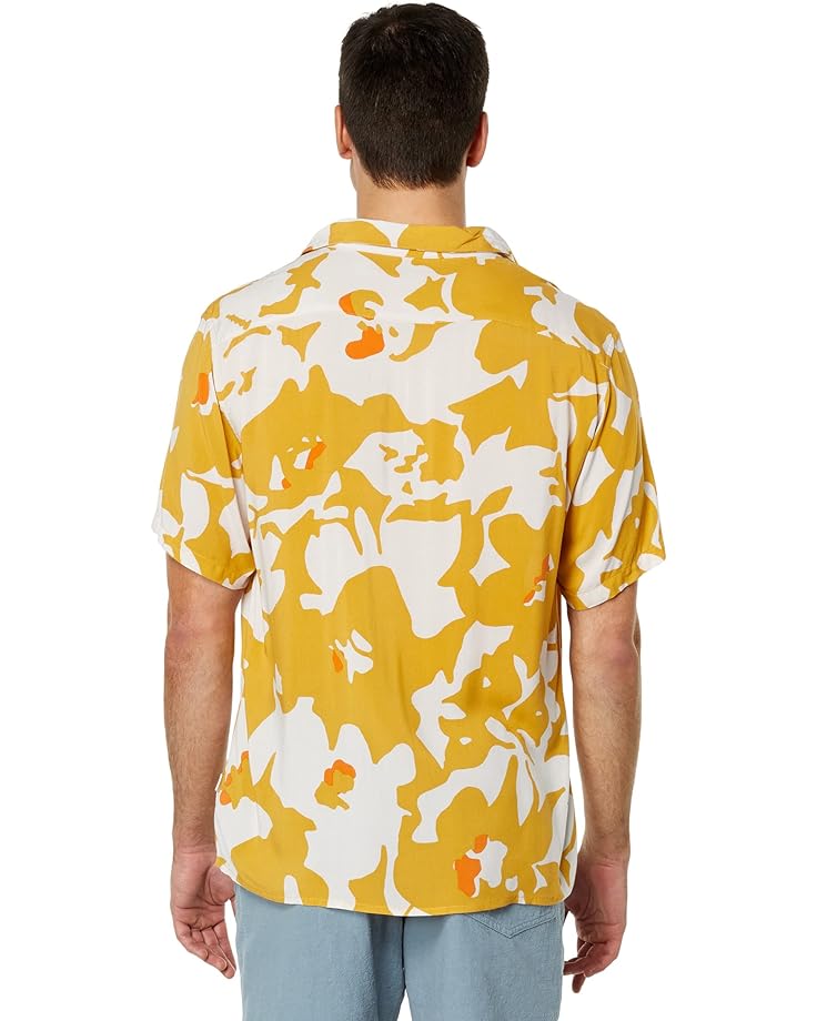Рубашка Rhythm Howser Short Sleeve Shirt, золотой рубашка rhythm paloma short sleeve shirt естественный