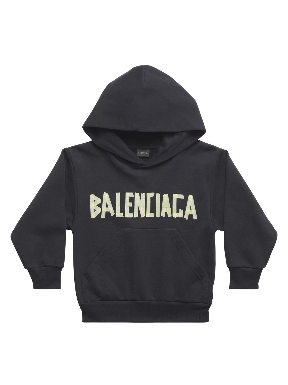 

Детская толстовка с капюшоном Balenciaga, черный