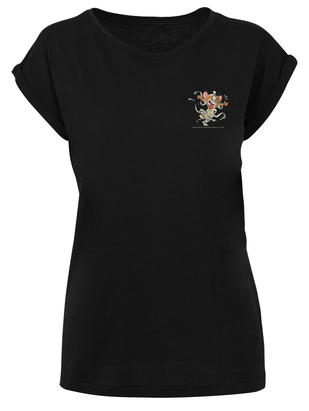 

Рубашка F4Nt4Stic Tom and Jerry Faux Pocket Mummy Jerry, черный
