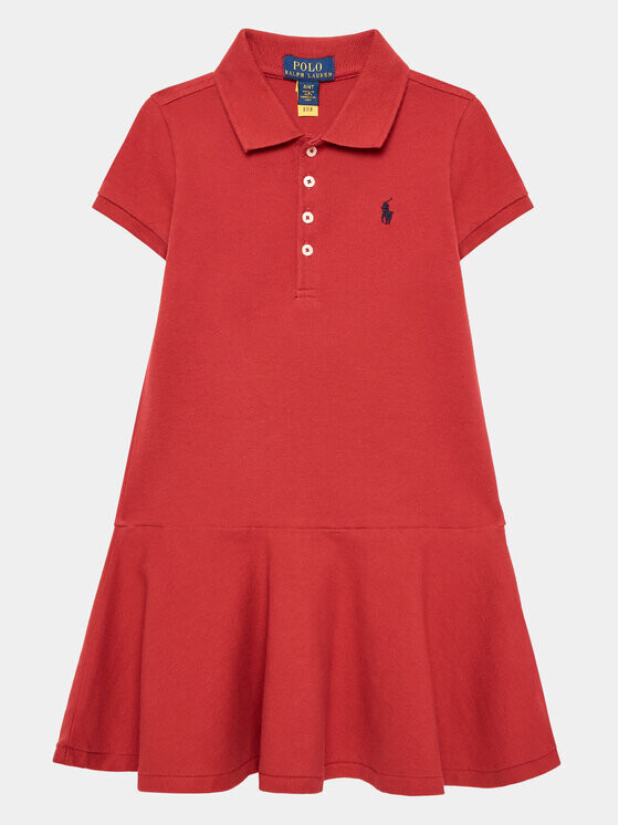 

Платье на каждый день, стандартного кроя Polo Ralph Lauren, красный