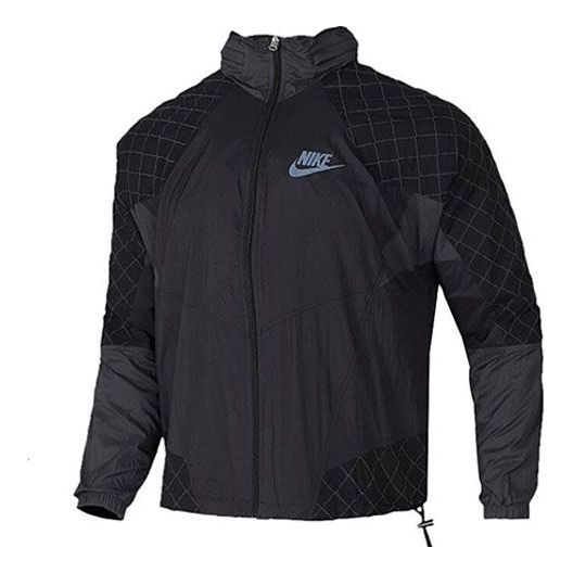 Куртка Nike Woven Athleisure Casual Sports Jacket Black, черный