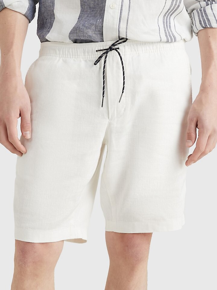 

Твердые льняные шорты свободного кроя Tommy Hilfiger