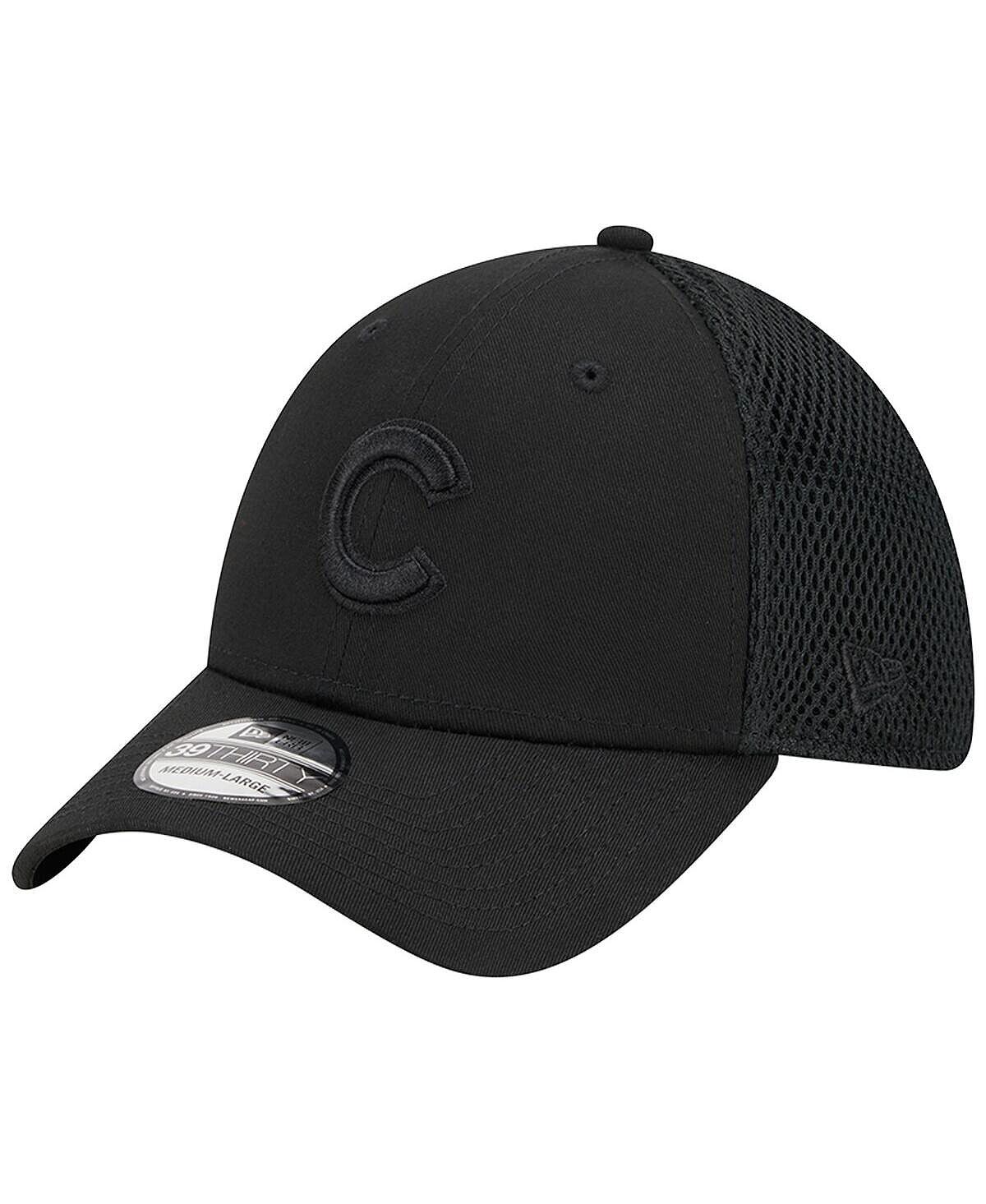 

Мужская кепка Chicago Cubs Black-on-Black Neo 39THIRTY Flex Hat New Era