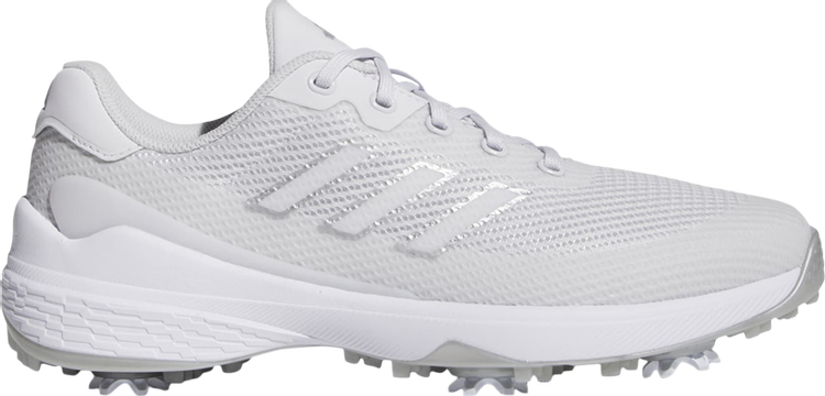 Кроссовки ZG23 Vent Golf 'Dash Grey Silver Metallic', серый кроссовки adidas zg23 vent golf shoes цвет dash grey footwear white silver metallic