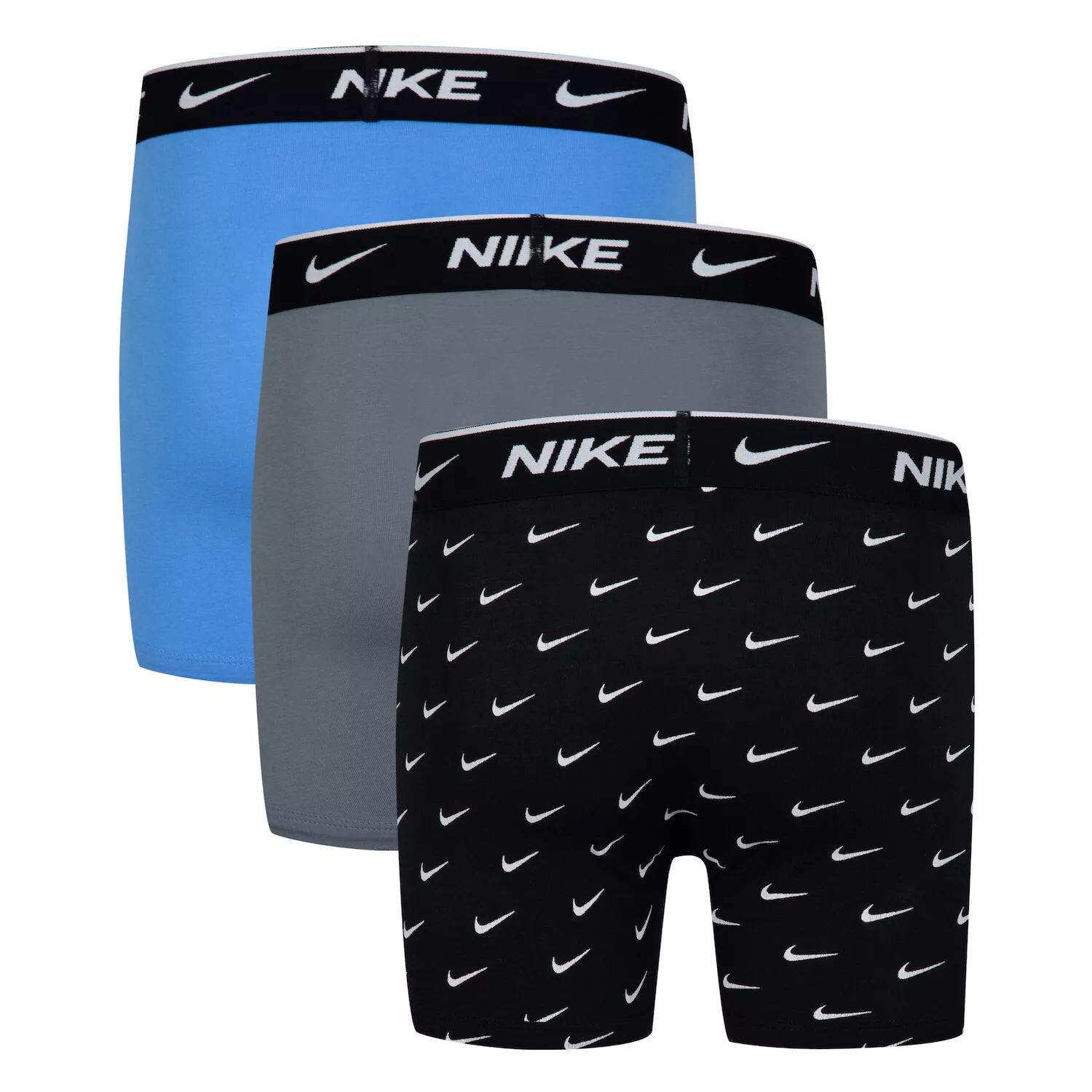 

Набор из 3 хлопковых боксеров Nike на каждый день с принтом для мальчиков 8–20 лет Nike