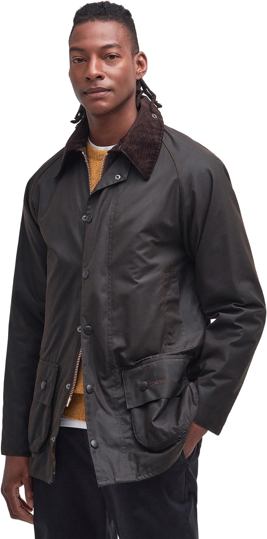 Куртка Classic Beaufort Wax Jacket Barbour, цвет Olive
