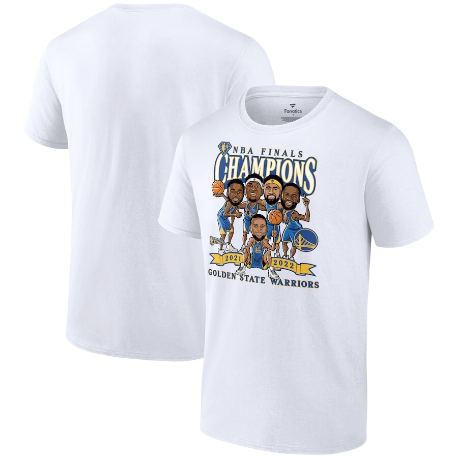 

Футболка с коротким рукавом Fanatics Branded Golden State Warriors, белый