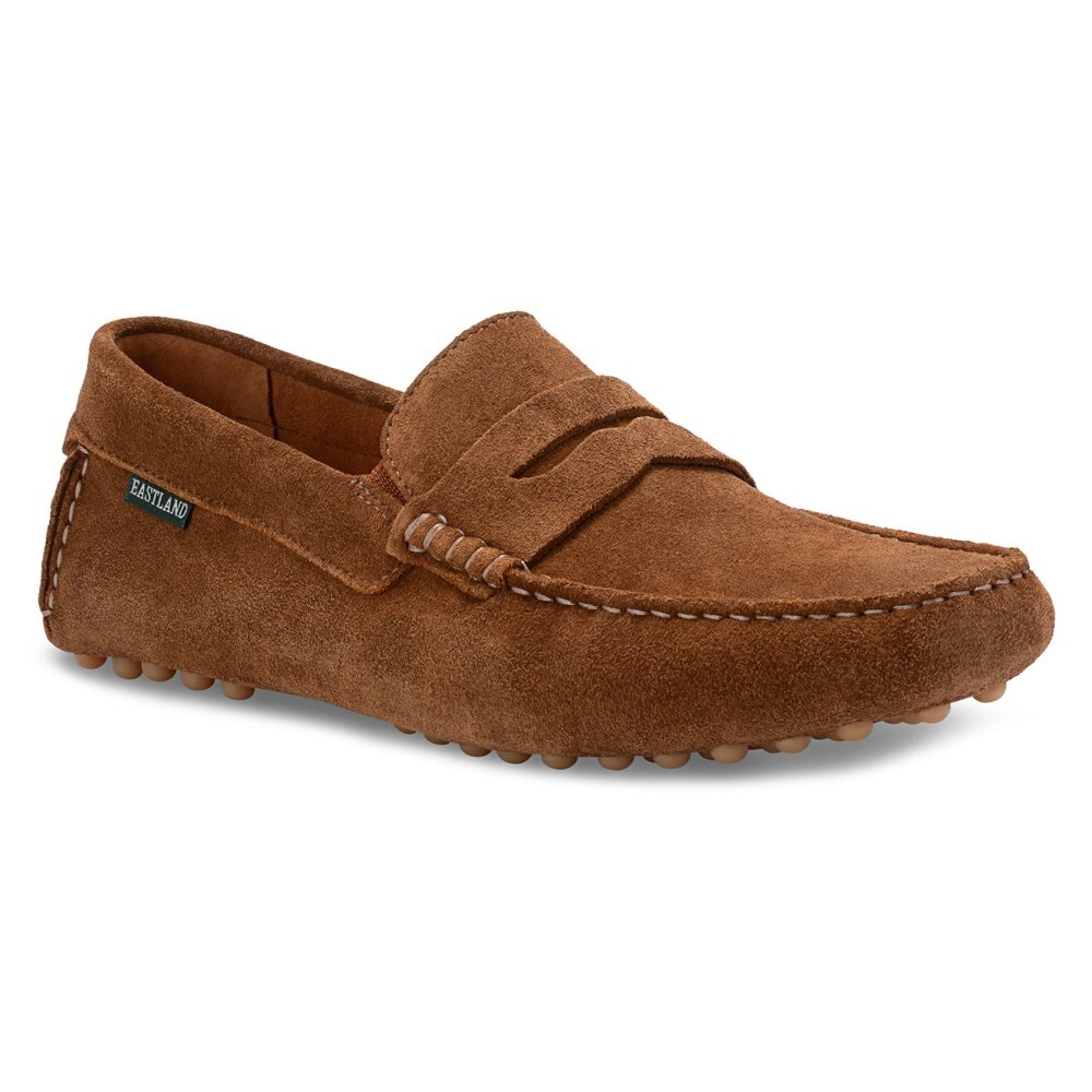

Мужские лоферы с открытым носком Henderson Eastland, цвет nutmeg leather