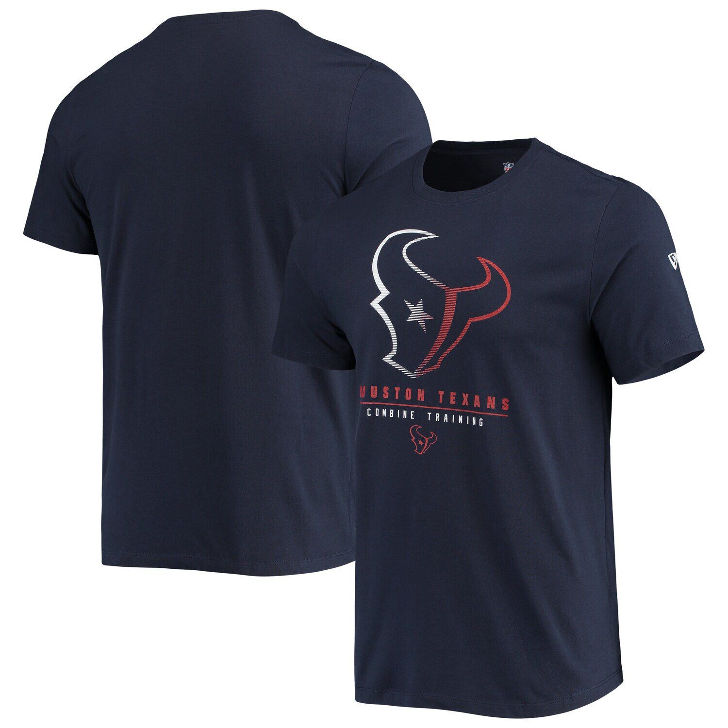 

Мужская темно-синяя футболка New Era Houston Texans Joint Authentic Go For It