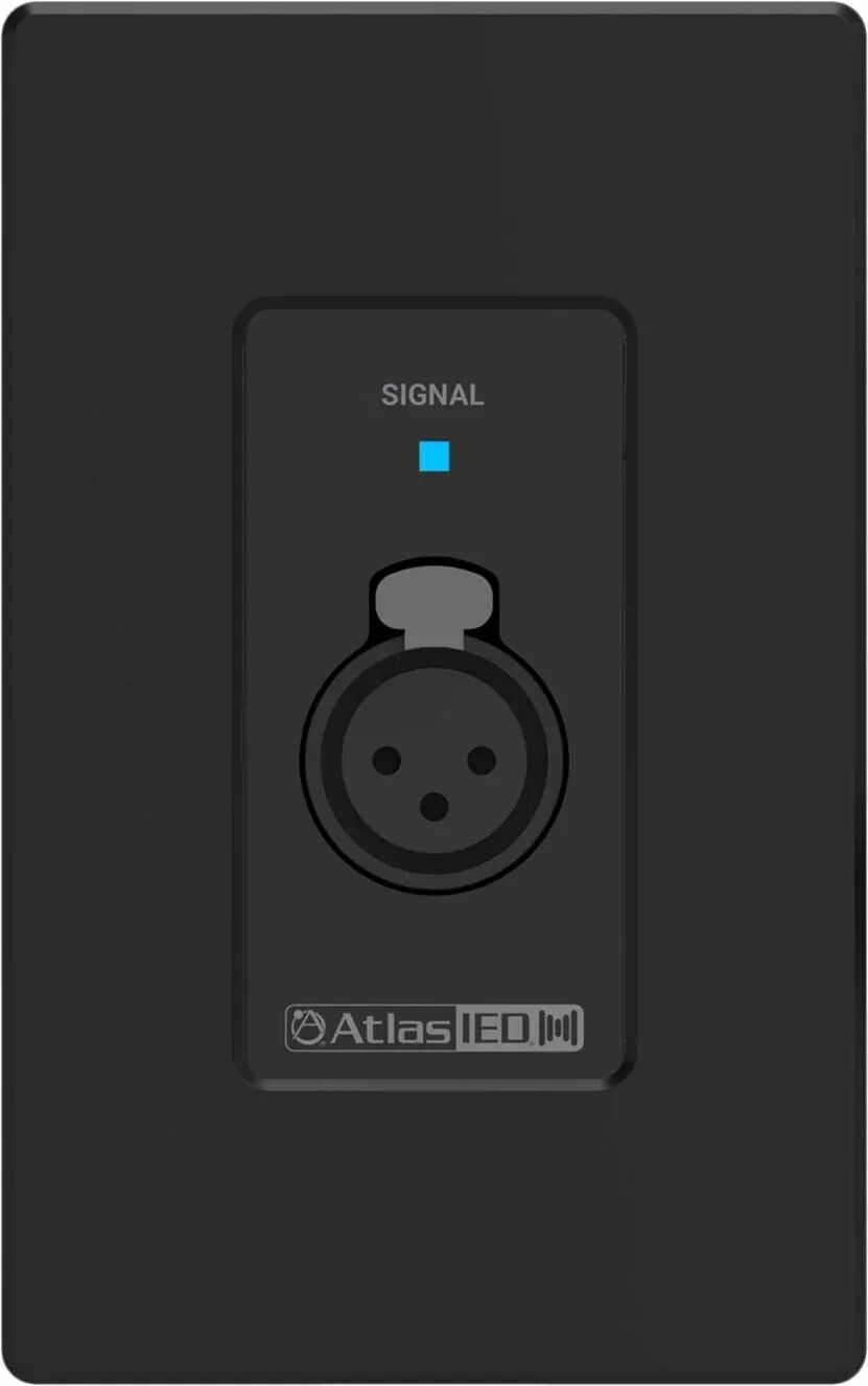 

AtlasIED A-XLR-US-B Настенный аудиовход XLR — черный