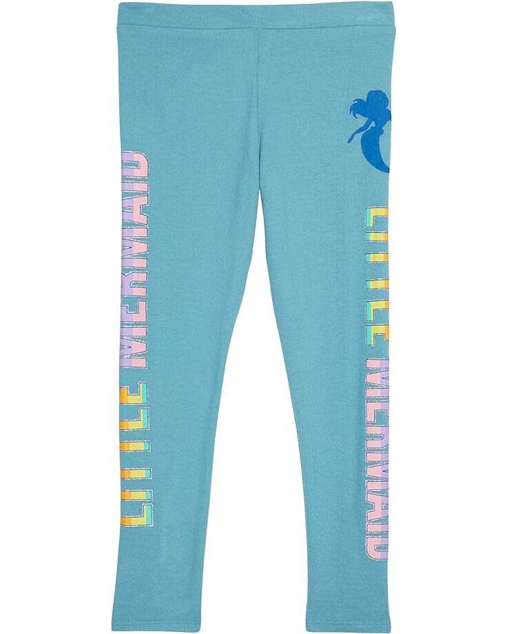

Брюки Chaser Little Mermaid Rainbow Bliss Knit Leggings, цвет Wind