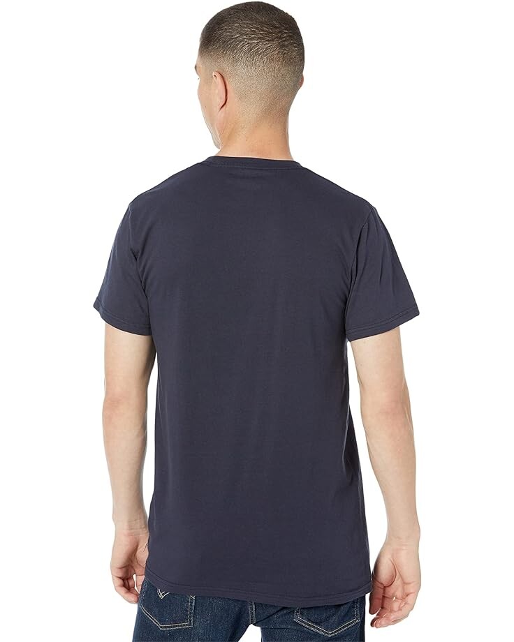 

Футболка Quiksilver Omni Font Short Sleeve Tee, цвет Navy Blazer