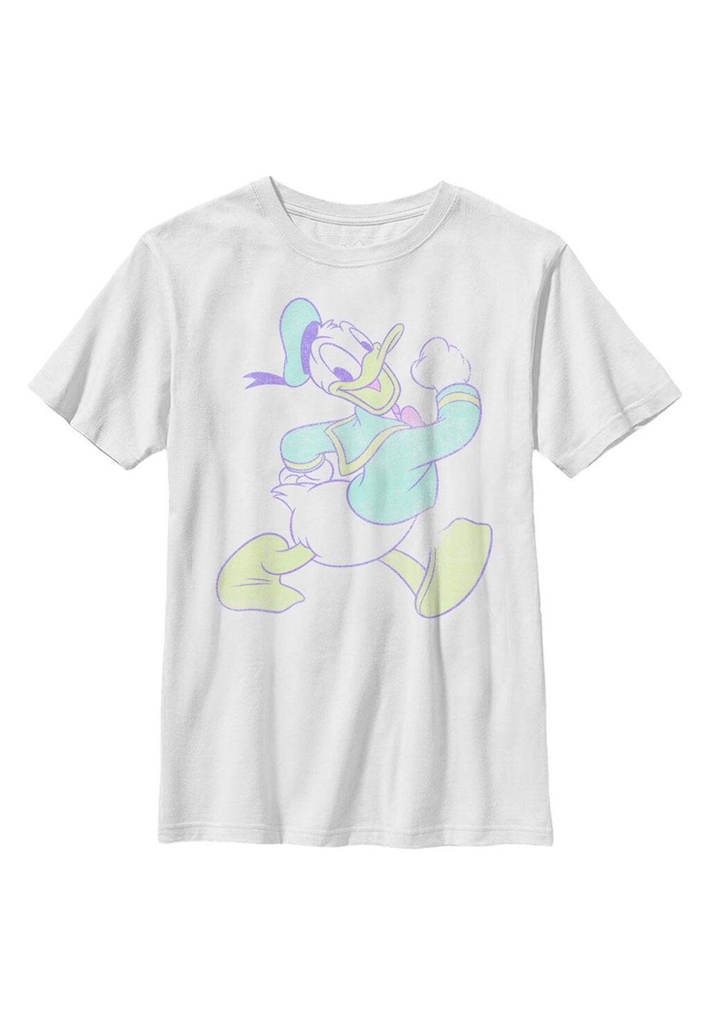 

Футболка с принтом Mickey Classic Neon Donald Disney, белый