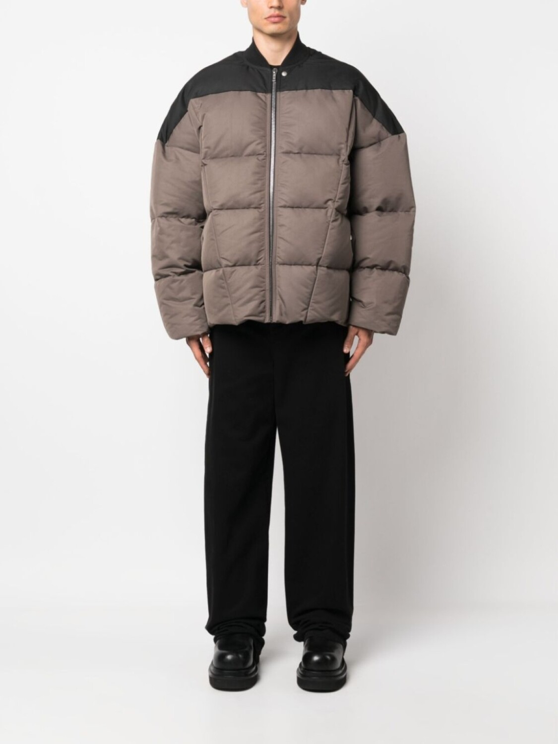 

Rick Owens стеганый пуховик Flight, черный