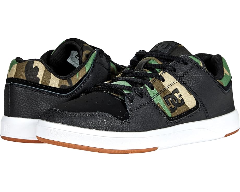 Кроссовки DC Cure Casual Low Top Skate Shoes Sneakers, цвет Black/Camo