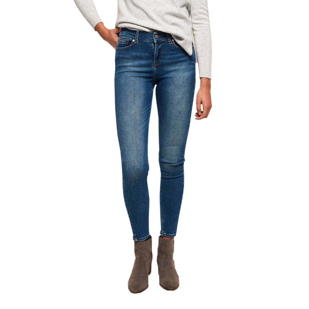 

Джинсы Superdry Super Vintage Skinny, синий