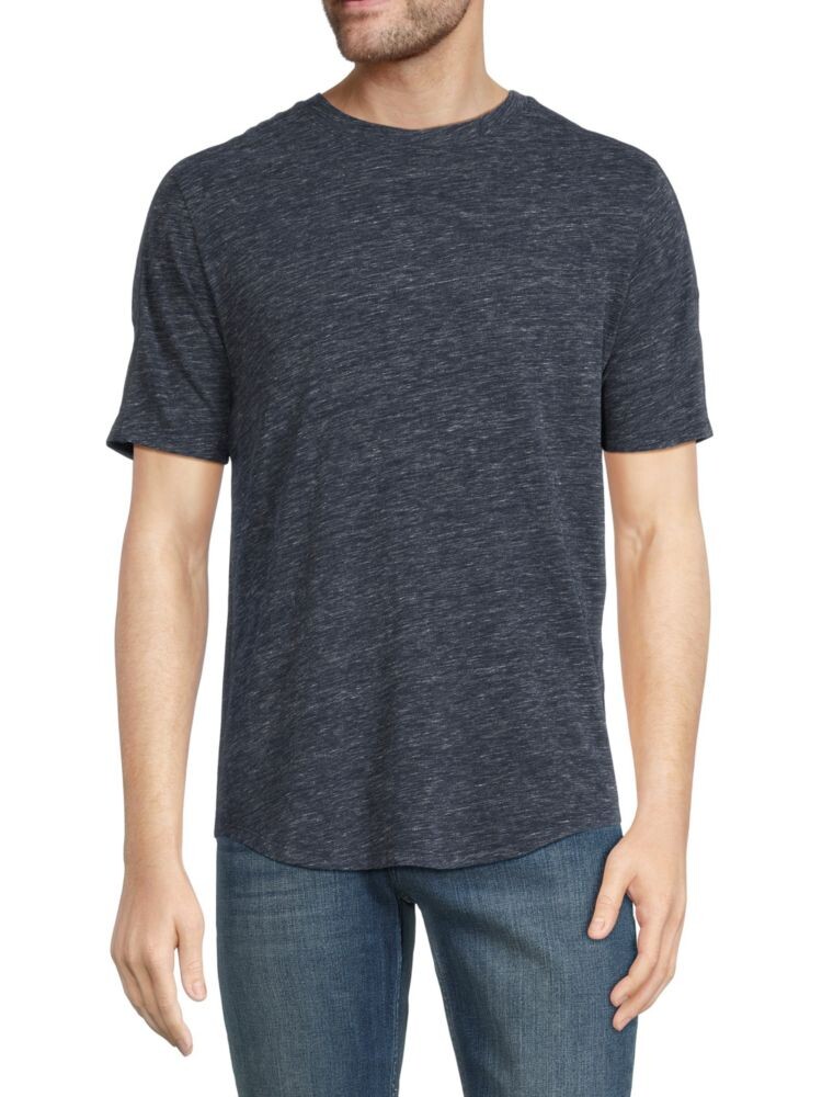 

Футболка с круглым вырезом с короткими рукавами Good Man Brand, цвет Navy Heather