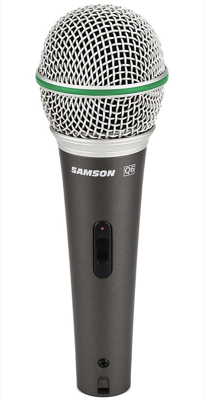 Динамический микрофон Samson Q6 Handheld Supercardioid Dynamic Microphone