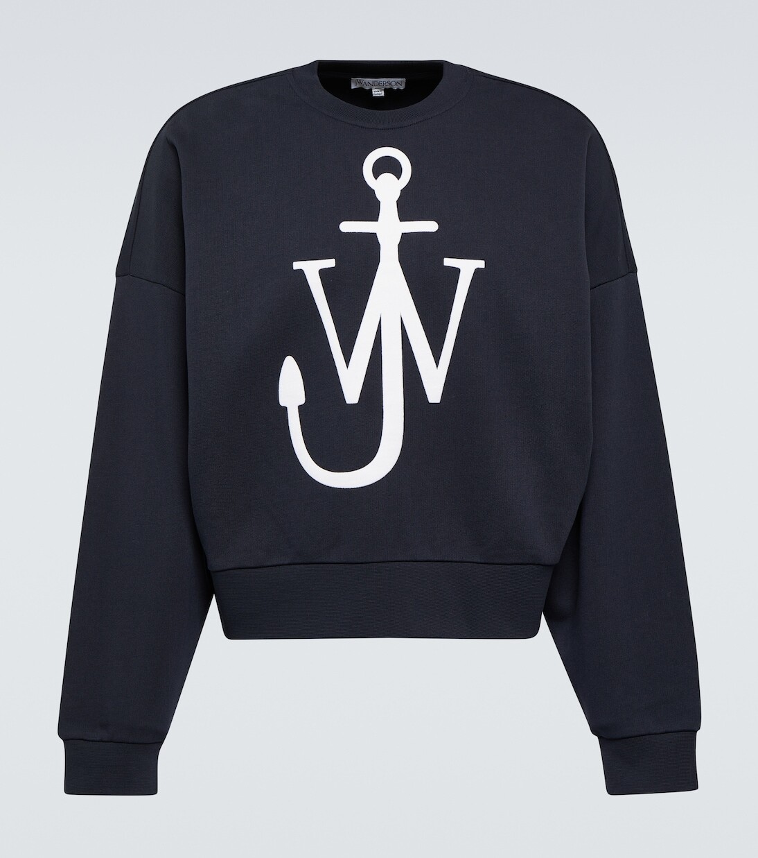 

Толстовка anchor из хлопкового джерси Jw Anderson, синий