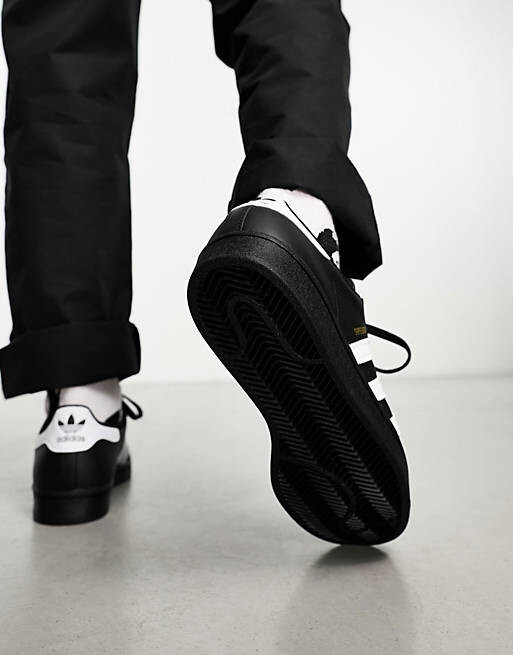 

Черные кроссовки adidas Originals Superstar