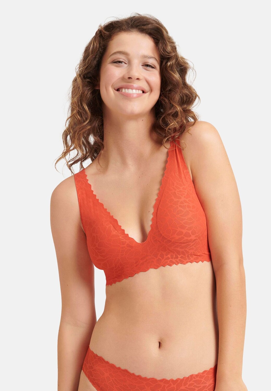 

Бюстгальтер без косточек ZERO Feel Lace 2.0 sloggi, цвет Watermelon
