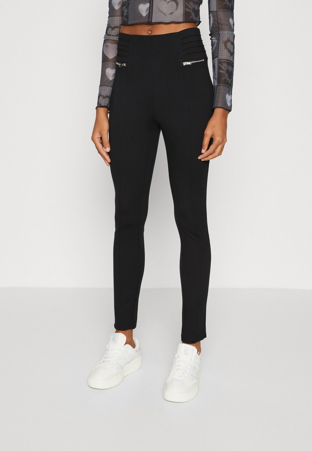 

Леггинсы Onldaphne Zip ONLY, черный