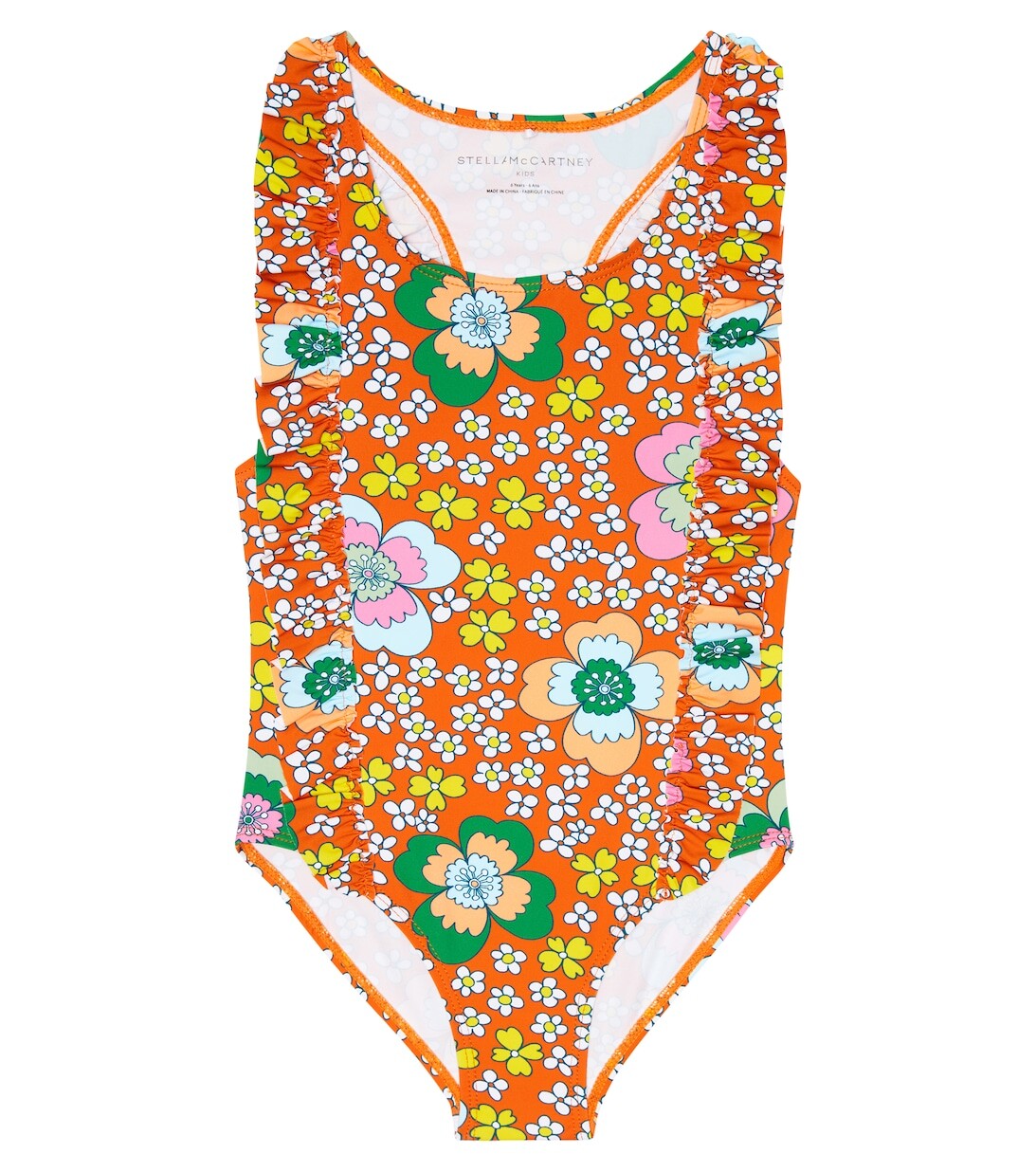 

Купальник с принтом Stella McCartney Kids, разноцветный