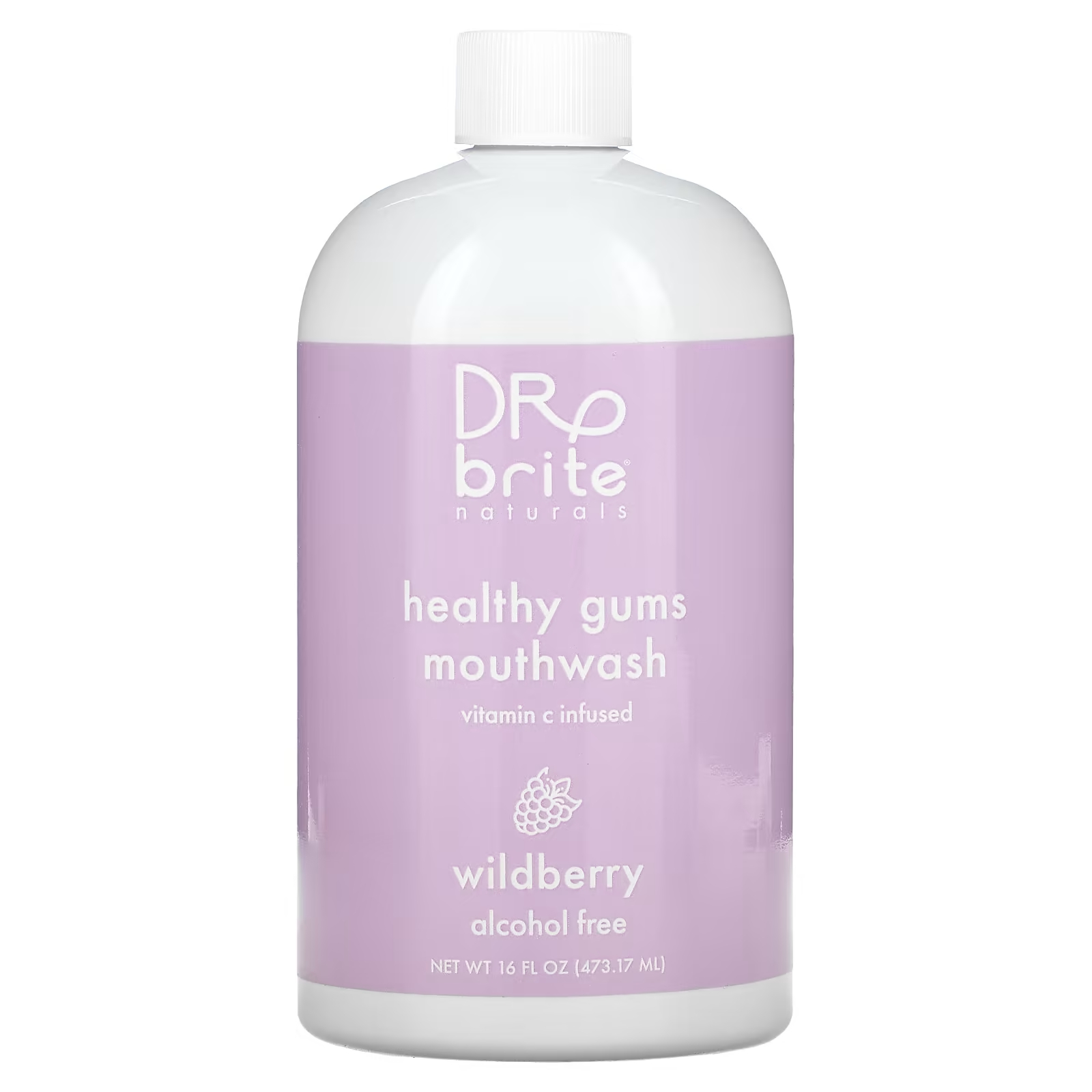 Ополаскиватель для рта Dr. Brite Brite Healthy Gums Wildberry без спирта, 473,17 мл