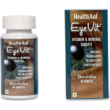 HealthAid EyeVit Пролонг Релиз 30 таблеток тамсулозин канон таб с пролонг высв 0 4мг 30