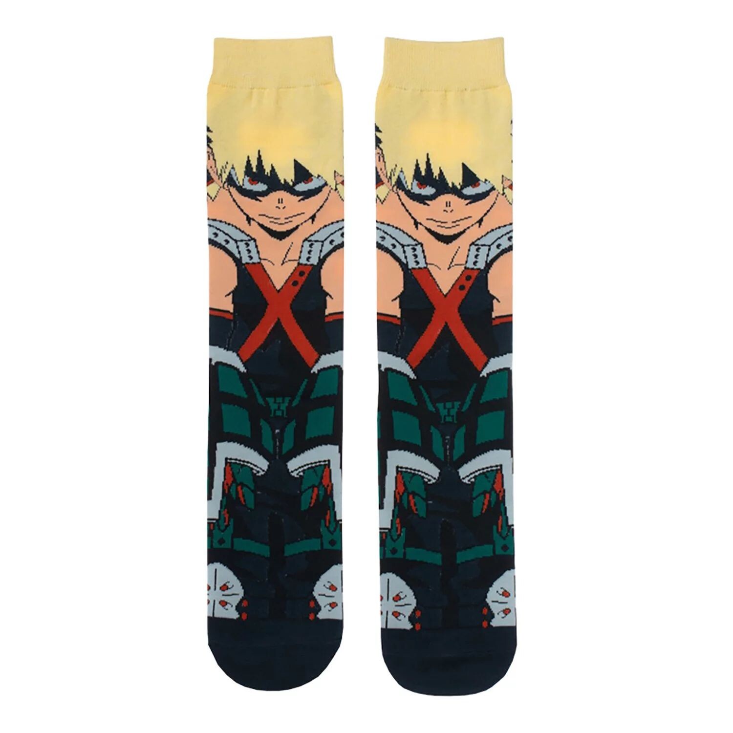 

Мужские носки My Hero Academia Bakugo Crew Licensed Character