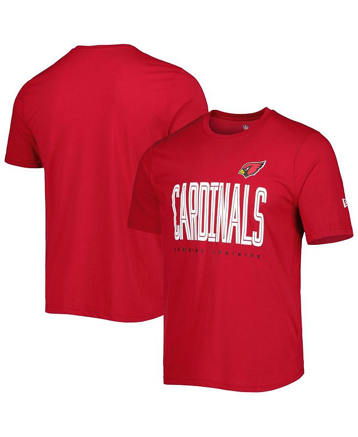 

Мужская футболка Cardinal Arizona Cardinals Joint Authentic Training Huddle Up New Era, красный