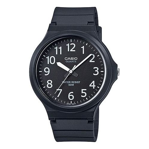 Часы Casio Youth Stylish Minimalistic Analog Watch 'Black White', черный