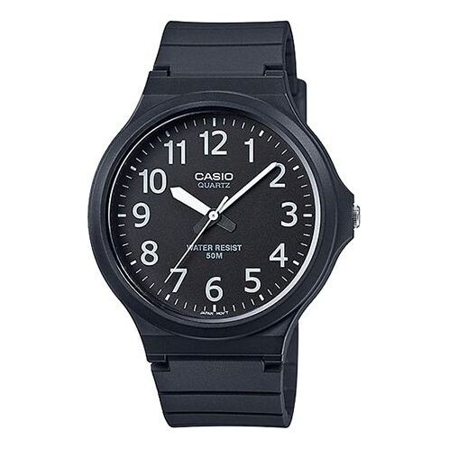 

Часы Casio Youth Stylish Minimalistic Analog Watch 'Black White', черный