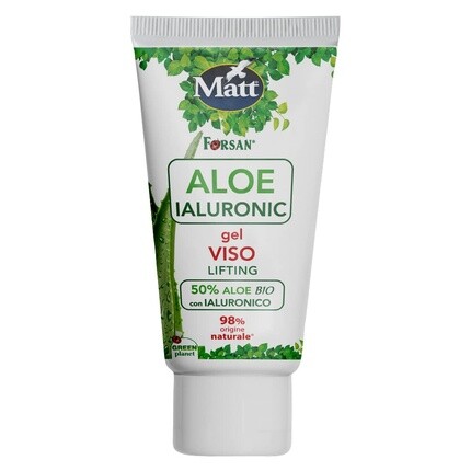 

La Herboristica Forsan Aloe Ialuronic Гель для лица Увлажняющий лифтинг-уход с органическим алоэ вера и натуральной гиалуроновой кислотой 50 мл Matt