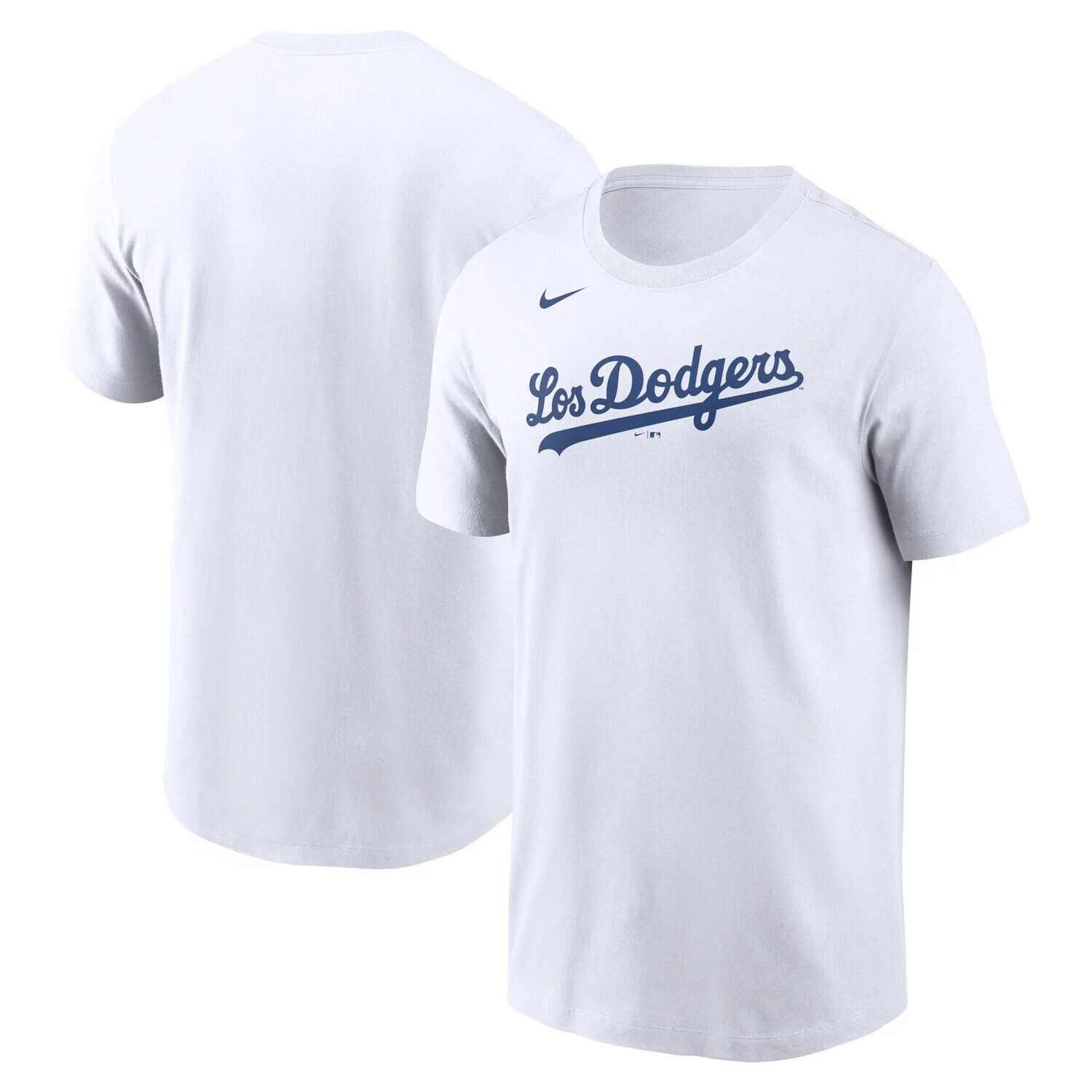

Мужская белая футболка Los Angeles Dodgers Team City Connect с надписью Nike, Белый