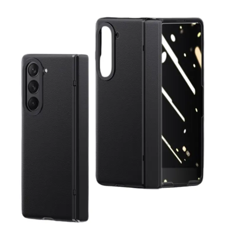

Чехол для телефона Povatine, Anti-peeping night black pioneer series skin texture hinge