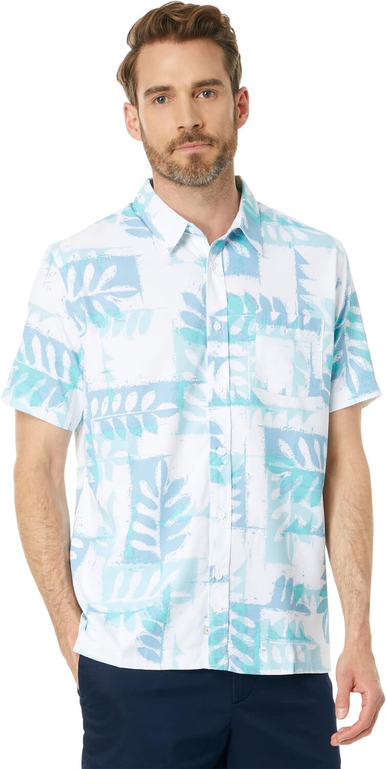 

Рубашка для серфинга Kailua Cruiser с коротким рукавом Quiksilver, цвет Aquatic Kailua