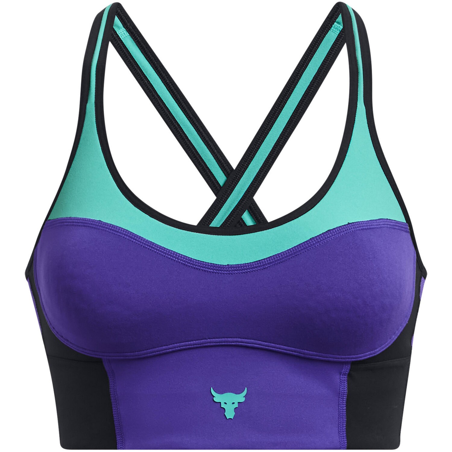 

Бюстгальтер Under Armour Sport BH Project Rock, цвет electric purple