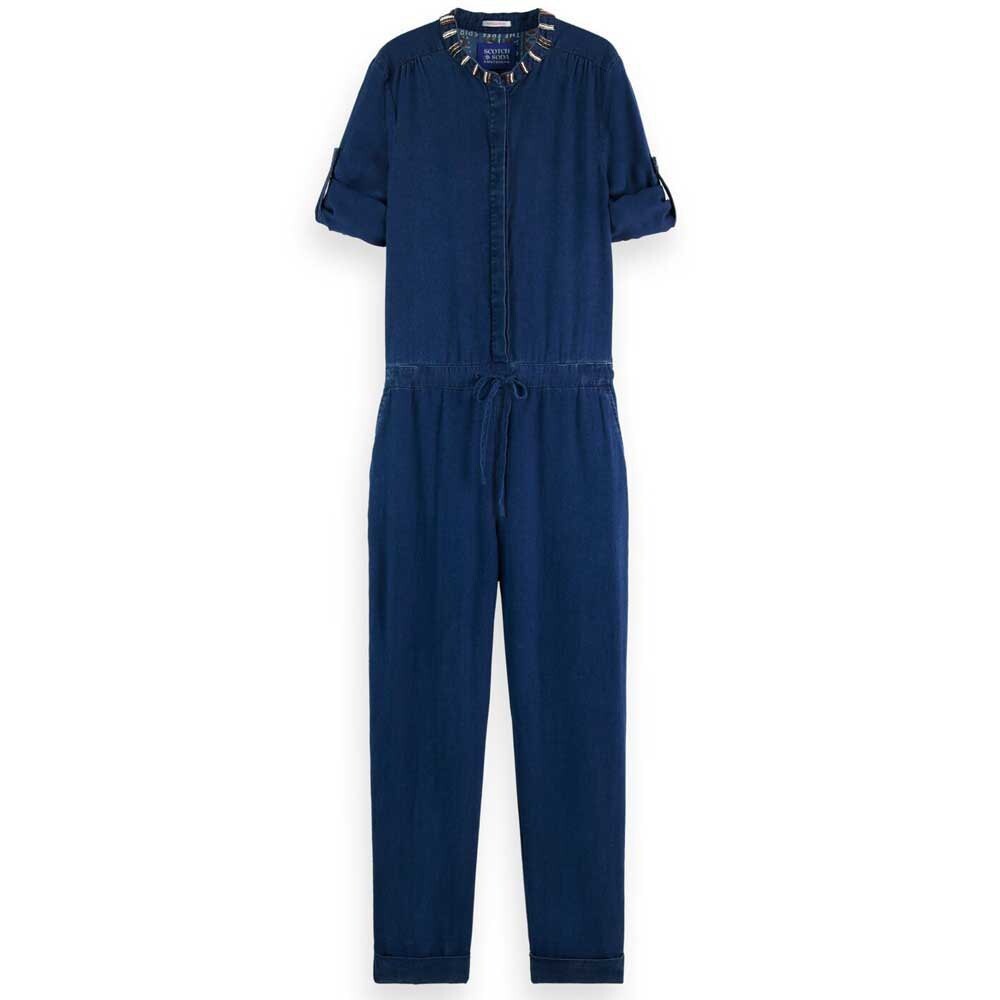 

Комбинезон Scotch & Soda Indigo Tencel, синий
